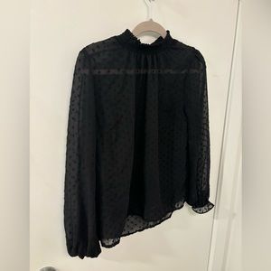 H&M sheer blouse (size small)